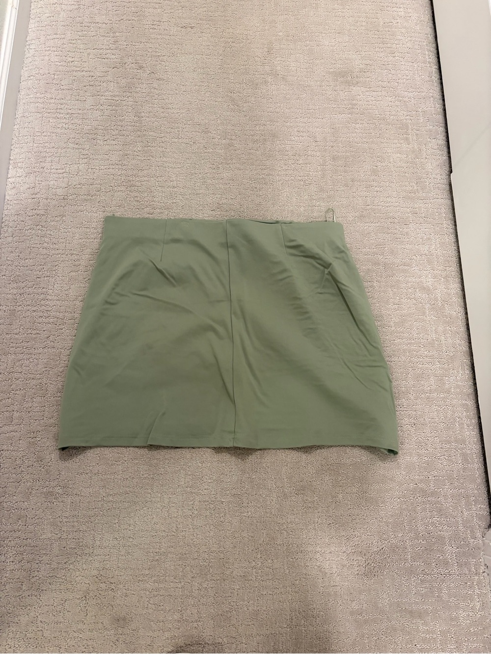 OGL Sage Green Mini Skirt with Built in Shorts!